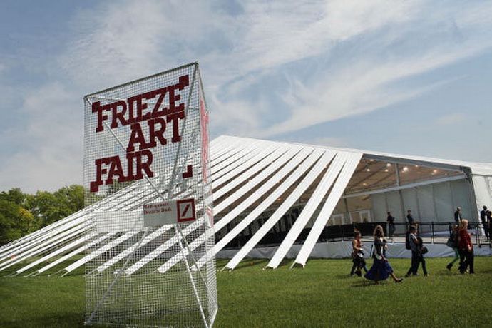 London's Frieze Art Fair Held On Randall's Island In New York City