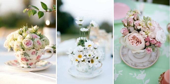 Флористика: 10 альтернатив цветочным вазам в оформлении мероприятия