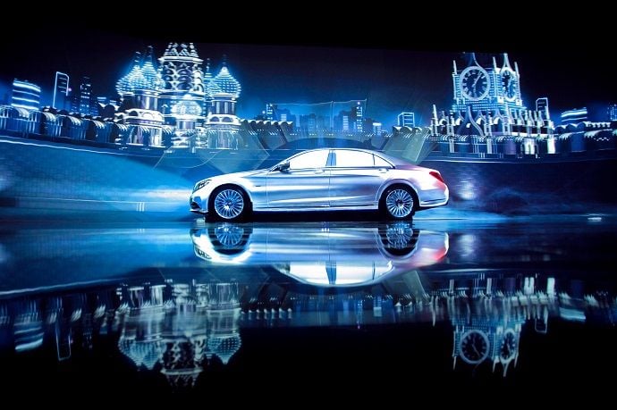 презентация Mercedes-Benz S-класса