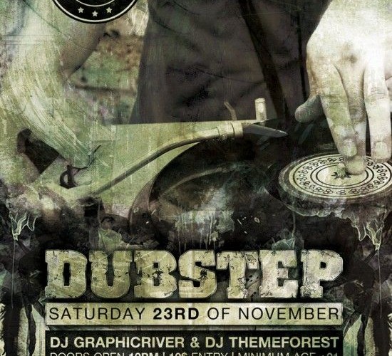 grunge___dubstep_flyer_party___concert_template_by_datnmasa-d4y9il2-550x736
