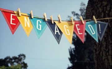Just Engaged: яркие детали для вечеринок в честь помолвки