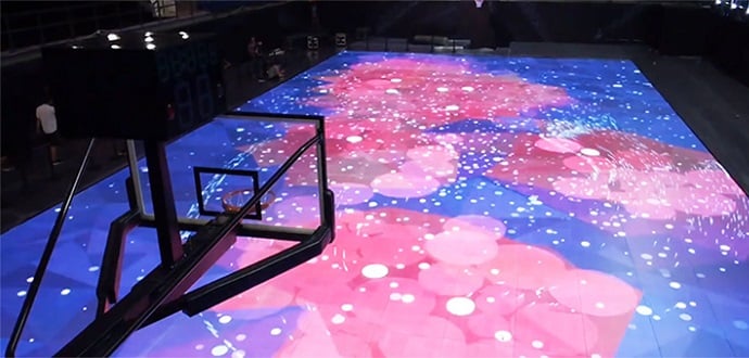 LED-площадка от Nike RISE: почувствуй себя звездой баскетбола!