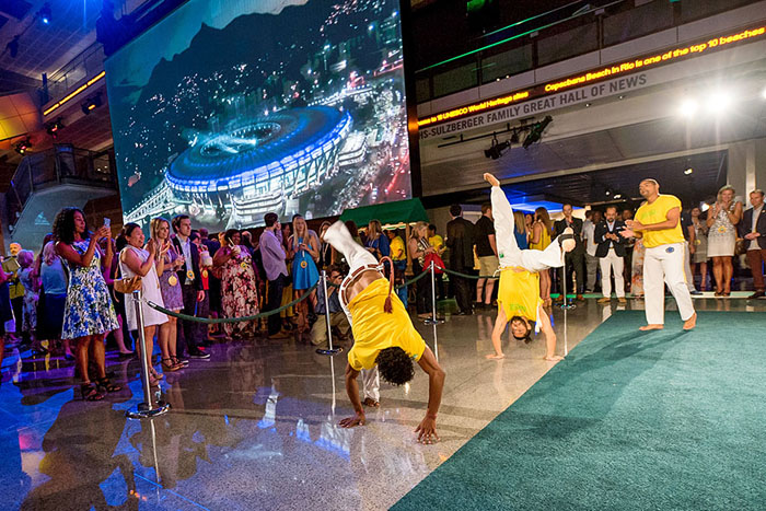 Огни Рио-де-Жанейро: Культура и технологии на вечеринке с трансляцией Олимпийских игр