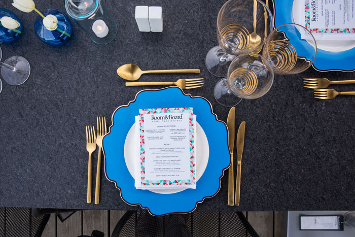 Instagram-Friendly: Ужин Room & Board в честь запуска новой коллекции event-мебели