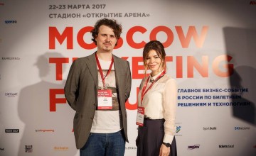 Егор Егерев, CEO Tickets Cloud и Катерина Кириллова, партнер Tickets Cloud