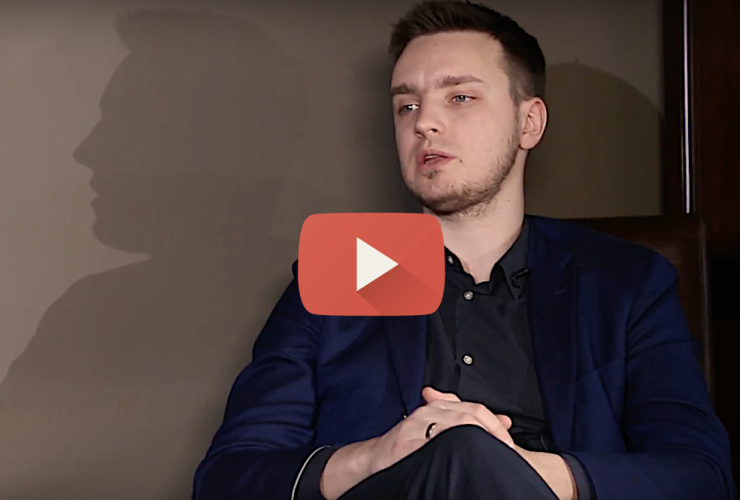 Видео-интервью с Николаем Горелым