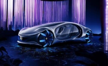 Презентация нового Mercedes-Benz на CES-2020. Вдохновленный аватаром