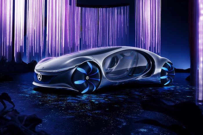Презентация нового Mercedes-Benz на CES-2020. Вдохновленный аватаром