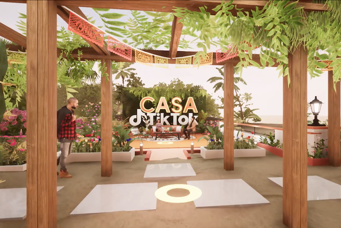 Инклюзивное виртуальное пространство 3D-Casa от TikTok