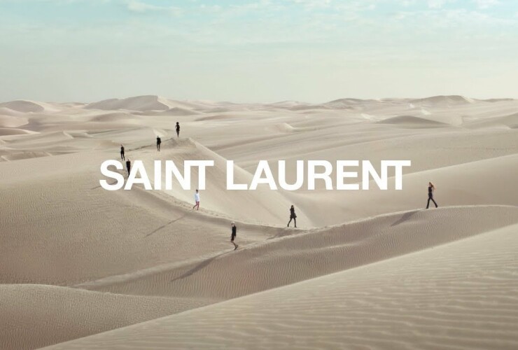 Бегство от реальности: показ Saint Laurent посреди пустыни