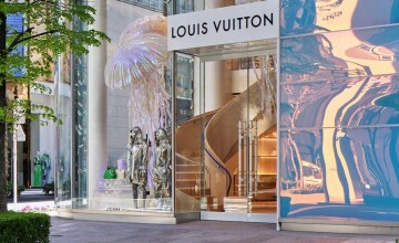 Louis Vuitton открывает инновационный флагманский магазин в Токио