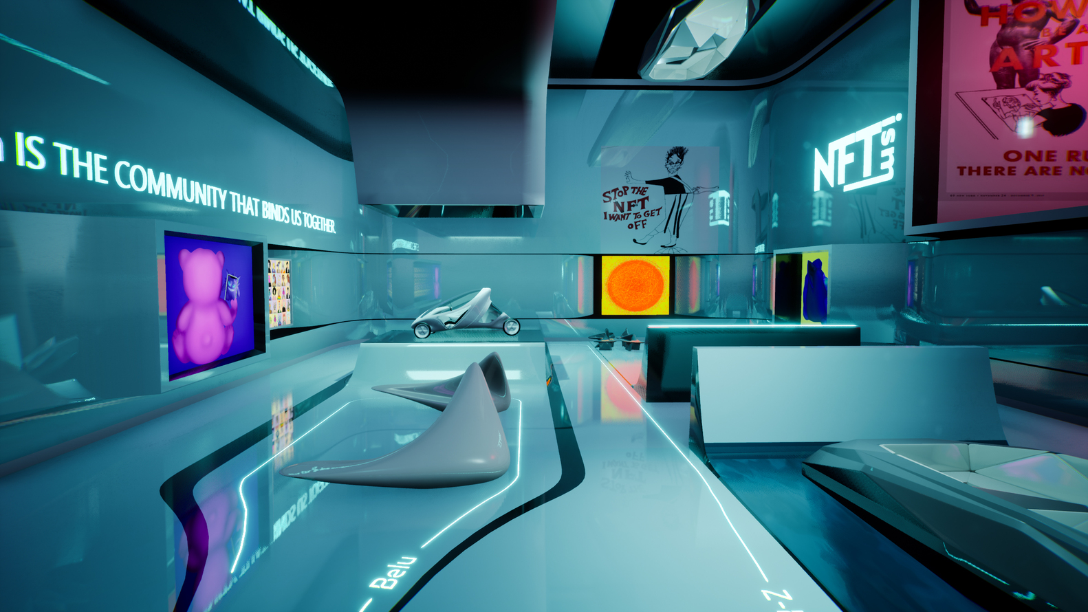 Zaha Hadid Architects представляет виртуальную галерею, посвященную архитектуре, NFT и метавселенной