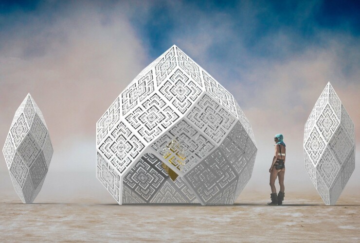 Лучшие инсталляции на Burning Man 2022