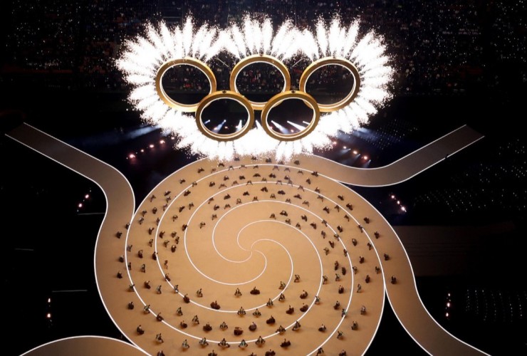 Церемония открытия XXV зимних Олимпийских игр